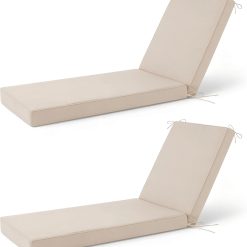 Alternative view of New Arrivals Chaise Lounge Cushions Outdoor, 72x 21x 3 Inch Waterproof & Fade-Resistant Lounge Chair Cushion