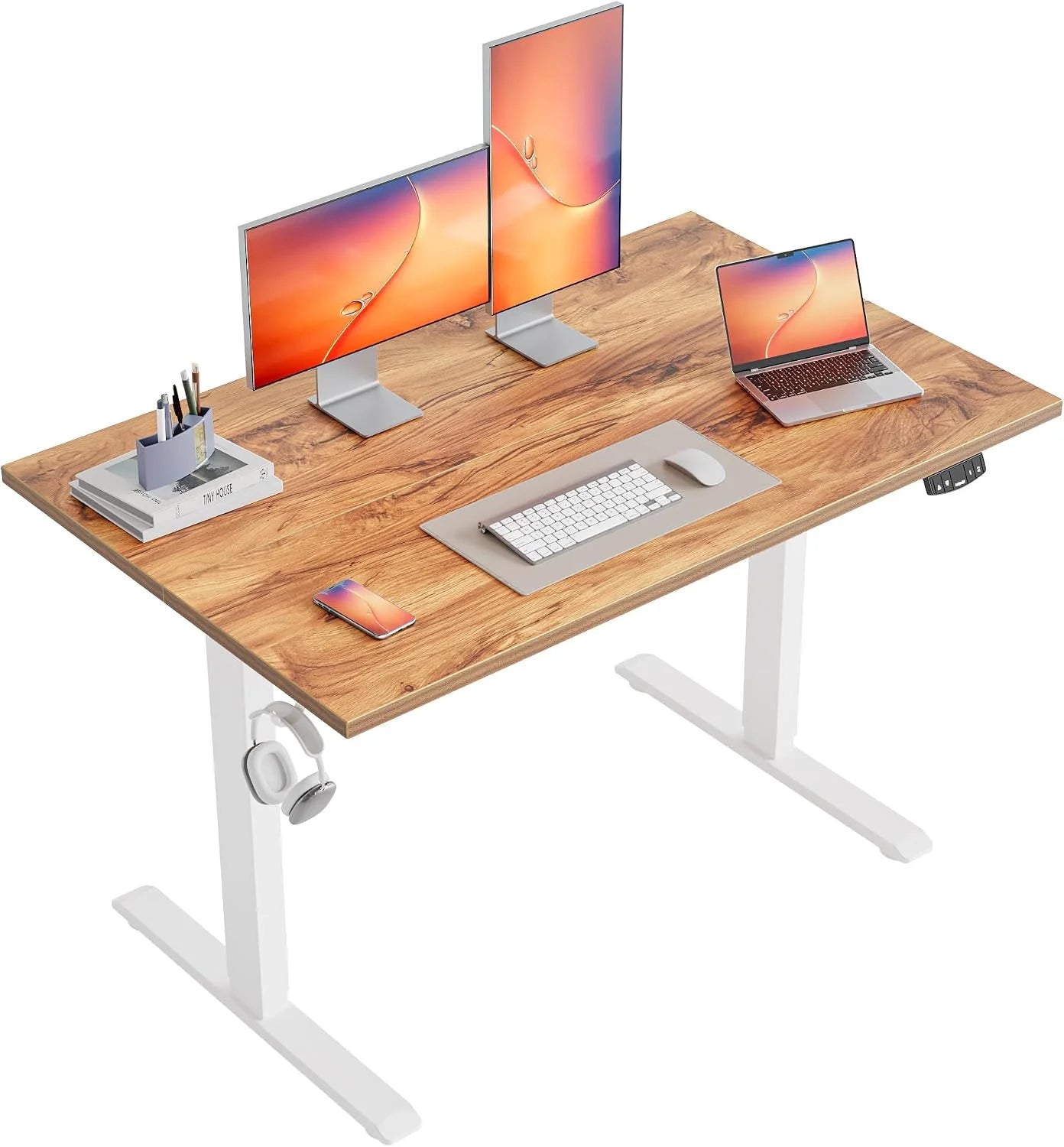 New Arrivals Electric Standing Desk, 48 x 24 Inches Height Adjustable Desk - Image 22
