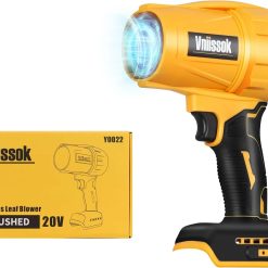 Cordless Leaf Blower Dust Blower for DEWALT 20V Battery, High-Speed Motor Handheld Jet Fan Air Blower for Patio Cleaning