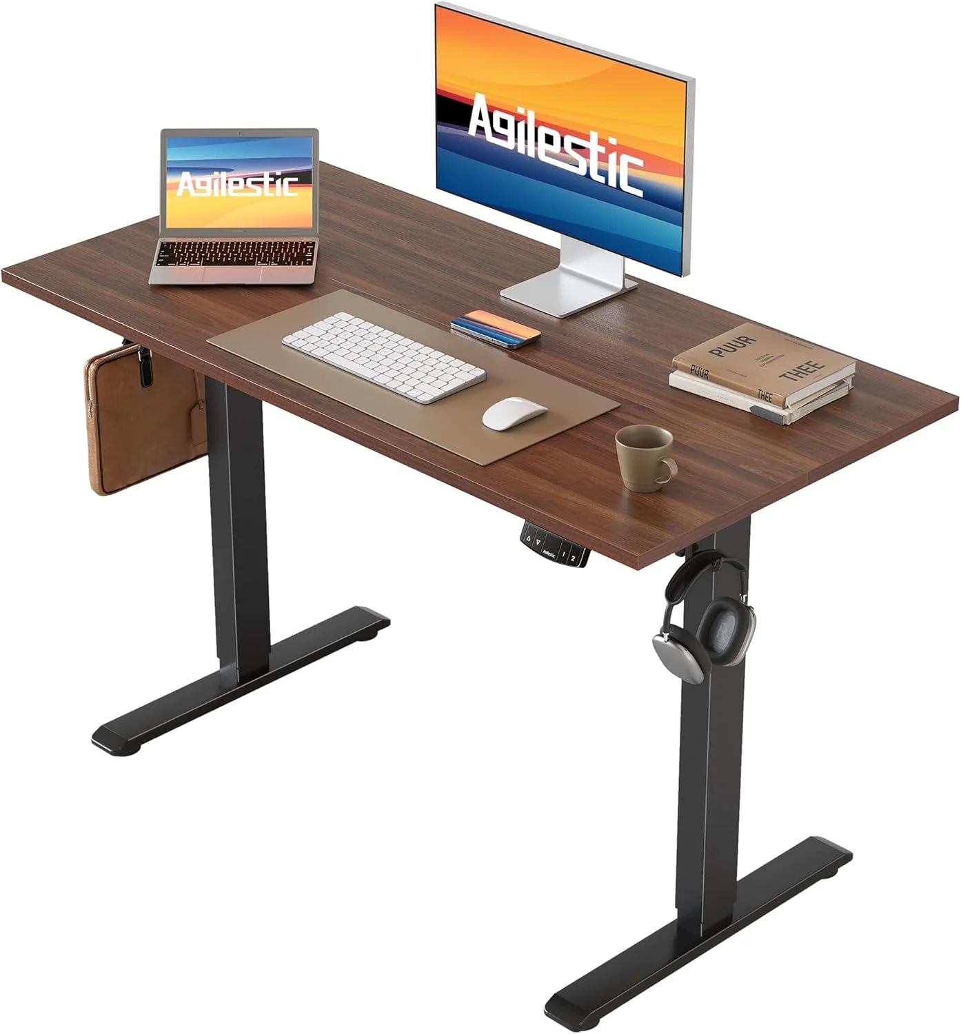 New Arrivals Electric Standing Desk, 48 x 24 Inches Height Adjustable Desk - Image 18