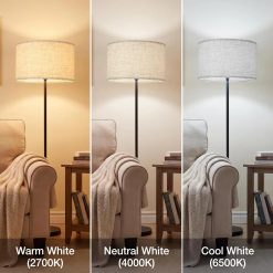 Alternative view of New Arrivals Large Drum Lamp Shade 16 Top x 16 Bottom x 10 High