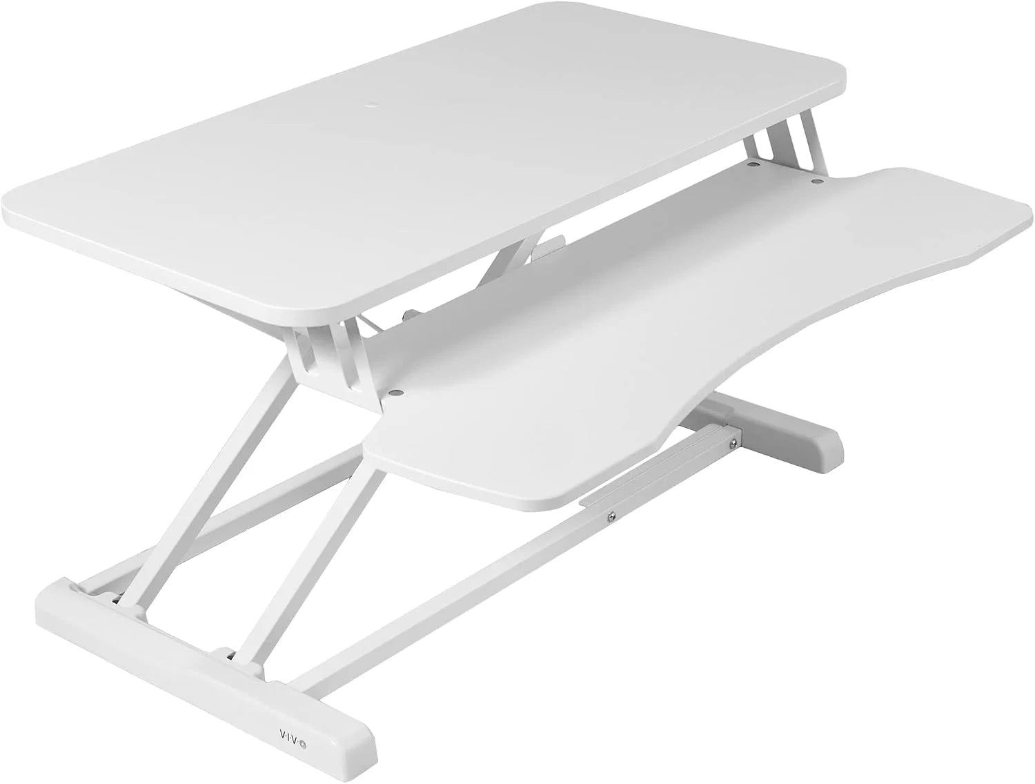 New Arrivals 32 inch Desk Converter, K Series, Height Adjustable Sit to Stand Riser, DESK-V000K - Image 14