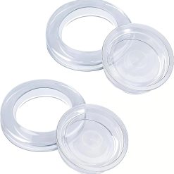 Alternative view of New Arrivals Patio Table Umbrella Hole Ring and Cap Set for Standard Table Hole