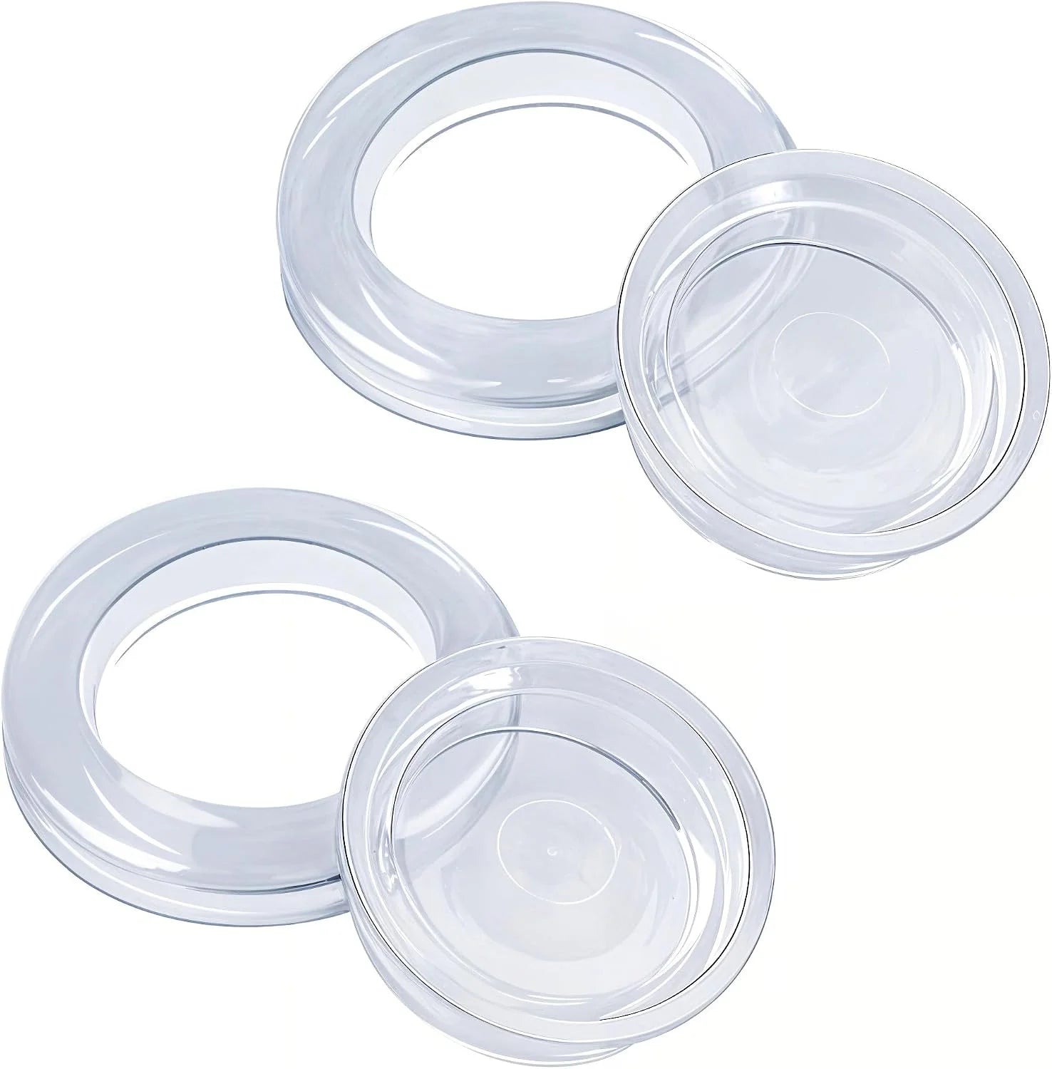 New Arrivals Patio Table Umbrella Hole Ring and Cap Set for Standard Table Hole - Image 2