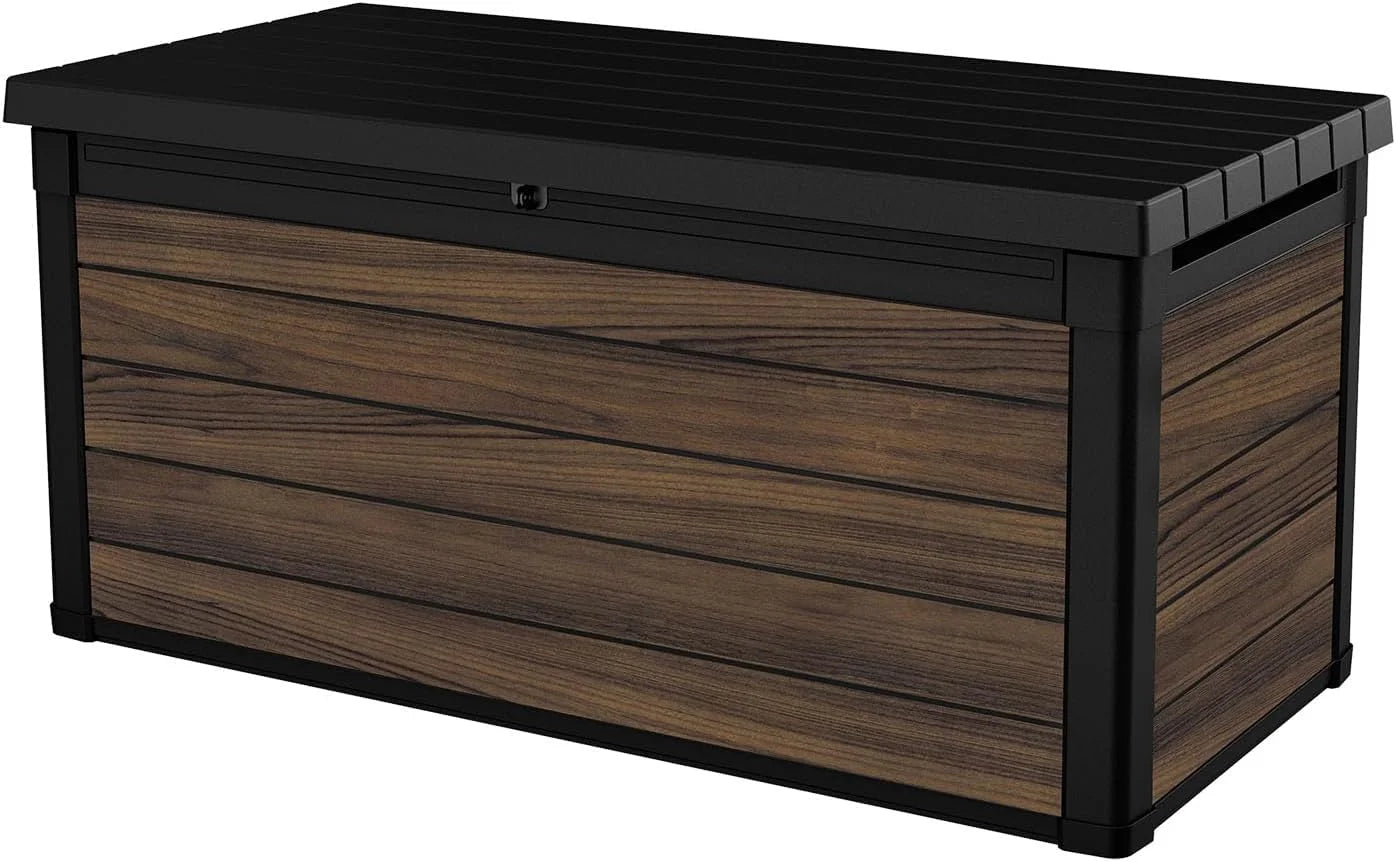Premium Everwood 30 Gal Outdoor Storage Box and Patio Side Table - Image 9