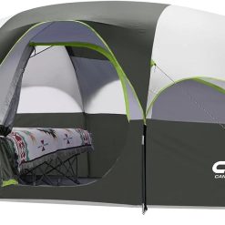 Alternative view of CAMPROS CP Tent 8 Person Camping Tents, Weather Resistant Family Tent, 5 Large Mesh Windows bifanuoyard