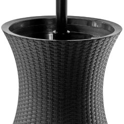 Alternative view of Keter Pacific Cool Bar Outdoor Patio Furniture and Hot Tub Side Table with 7.5 Gallon Beer and Wine Cooler bifanuoyard