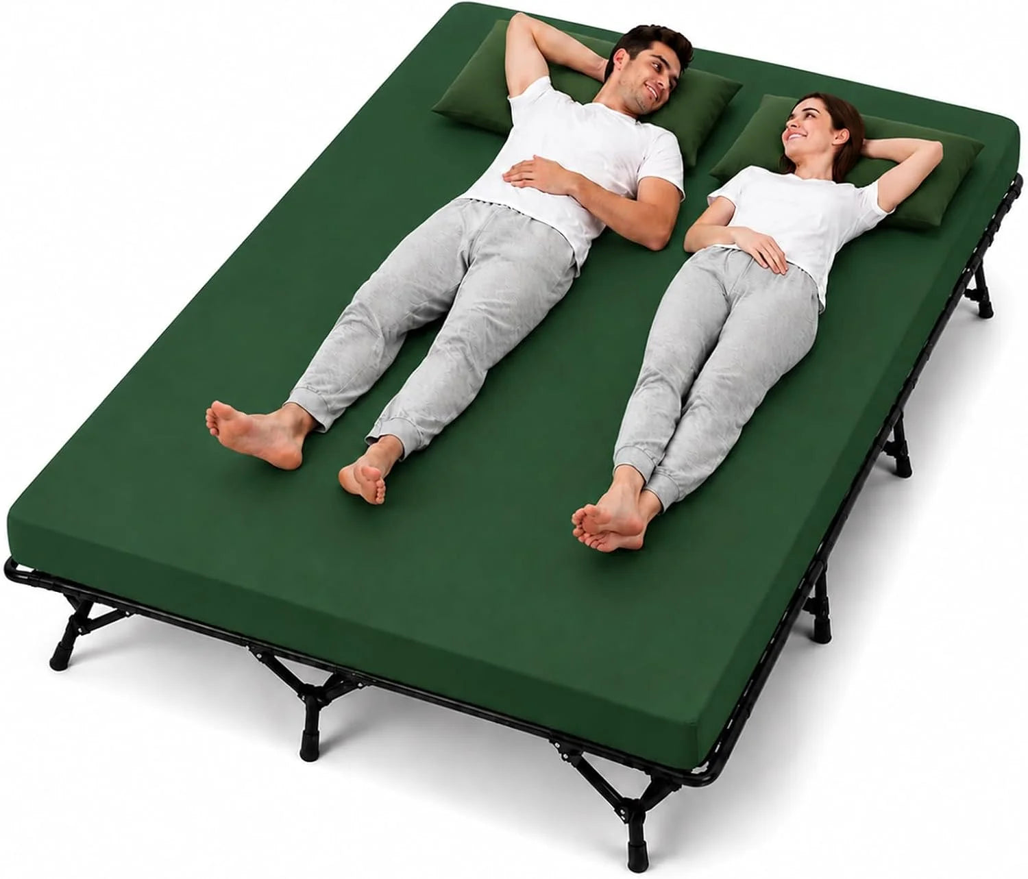 CYMULA Camping Cot Pad 2 Inch Memory Foam, Camping Pad for Folding Cot and Foldable Cot, Portable Roll Up Camp Gear for bifanuoyard - Image 14