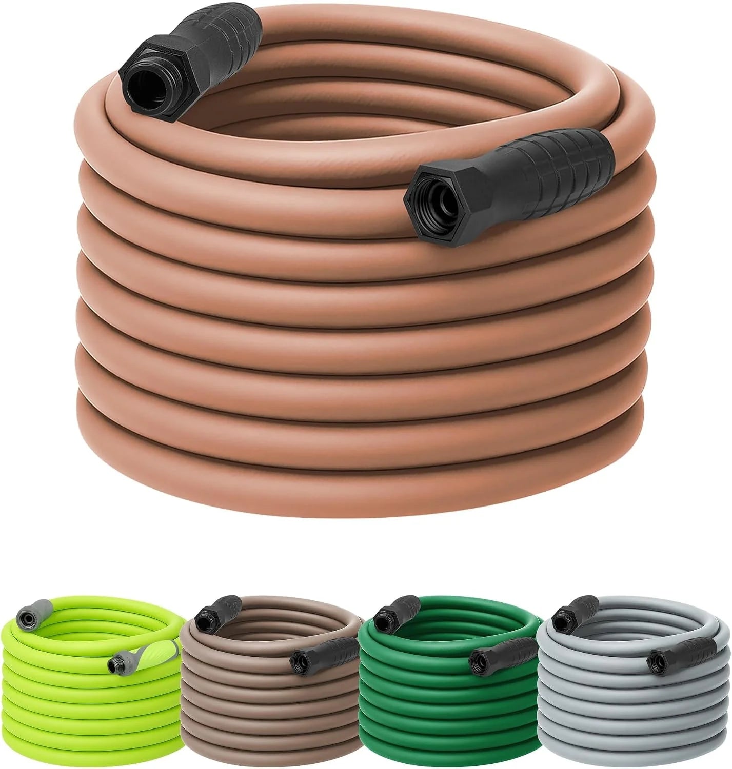 New Arrivals Garden Hose 5/8 in. x 100 ft., Lightweight All-Weather Water Hose, Durable and Flexible, Leak-Free Connections - Image 10