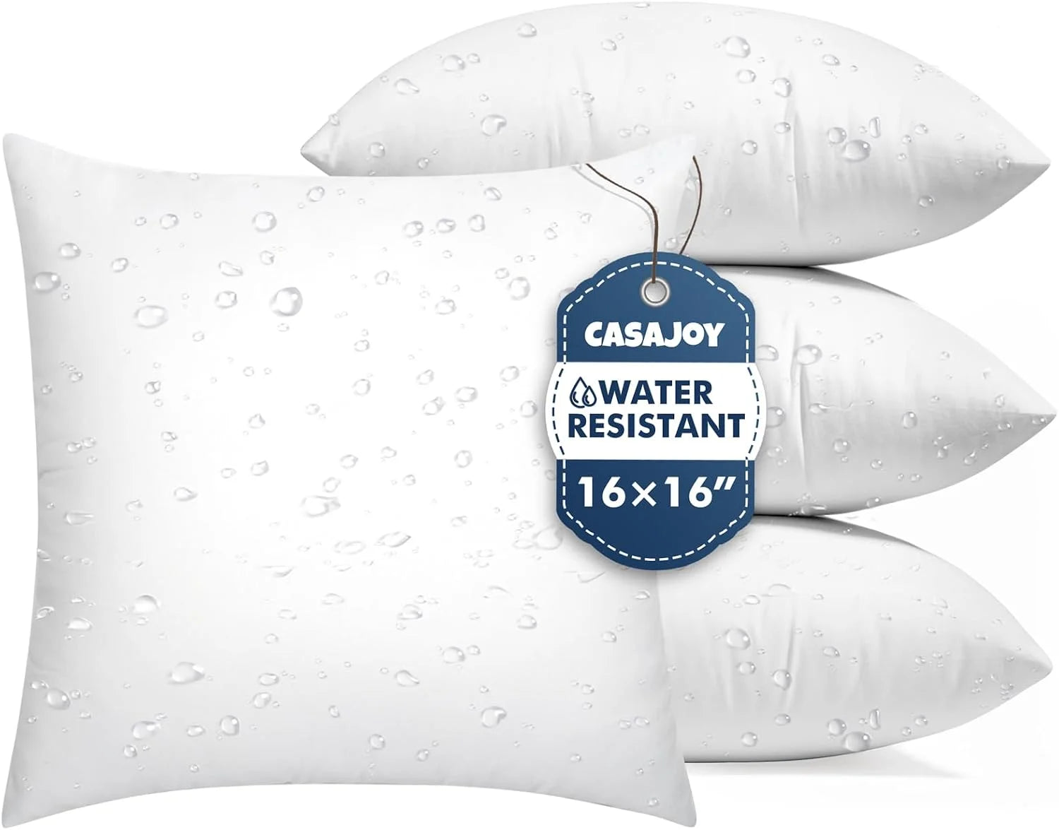 New Arrivals CASAJOY Set of 2 12×20 Outdoor Pillows,Water Resistant Lumbar Pillow Insert - Image 10