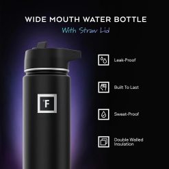 New Arrivals FLASK Camping & Hiking Hydration Flask with Straw