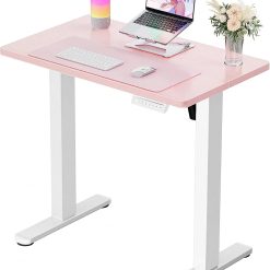 New Arrivals Height Adjustable Electric Standing Desk, 48 x 24 Inches Sit Stand up Desk