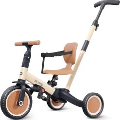 New Arrivals TR007 5-in-1 Tricycle for Toddlers 1-3, Toddler Bike, Birthday Gift " For Home Projects