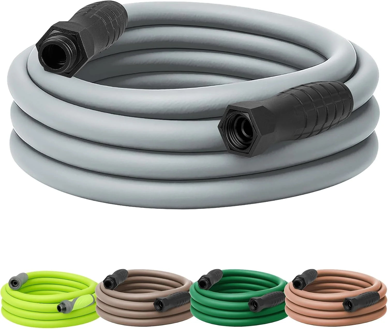 New Arrivals Garden Hose 5/8 in. x 100 ft., Lightweight All-Weather Water Hose, Durable and Flexible, Leak-Free Connections - Image 56