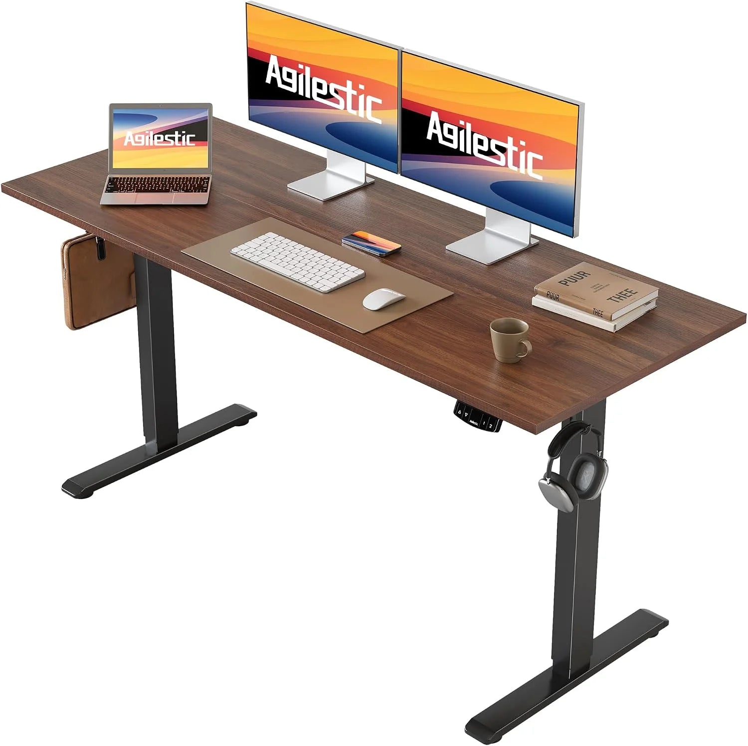 New Arrivals Electric Standing Desk, 48 x 24 Inches Height Adjustable Desk - Image 30