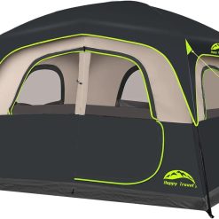 Alternative view of Travel Tent 6 Person Tents for Camping, Waterproof Easy Setup Camping Tent with Rainfly