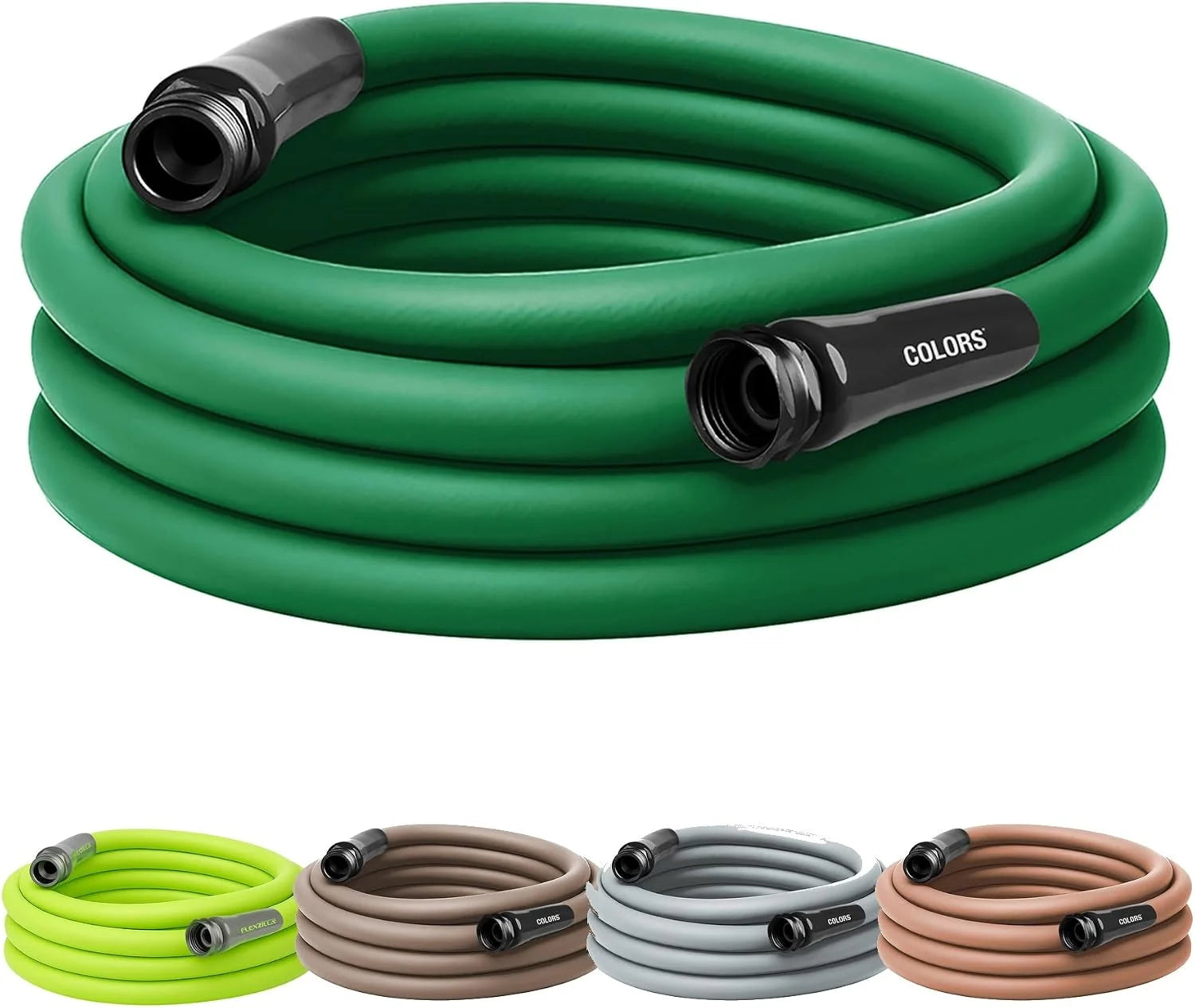 New Arrivals Garden Hose 5/8 in. x 100 ft., Lightweight All-Weather Water Hose, Durable and Flexible, Leak-Free Connections - Image 24