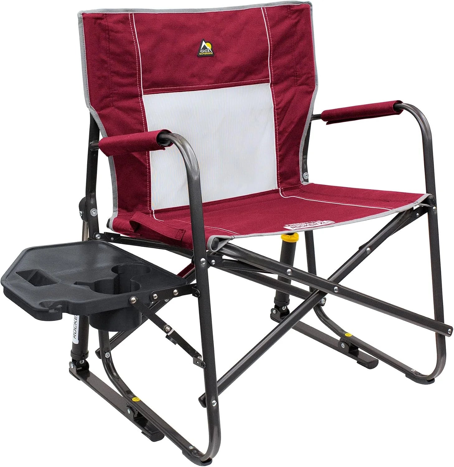 New Arrivals Outdoor Freestyle Rocker Camping Chair " Black - Image 14
