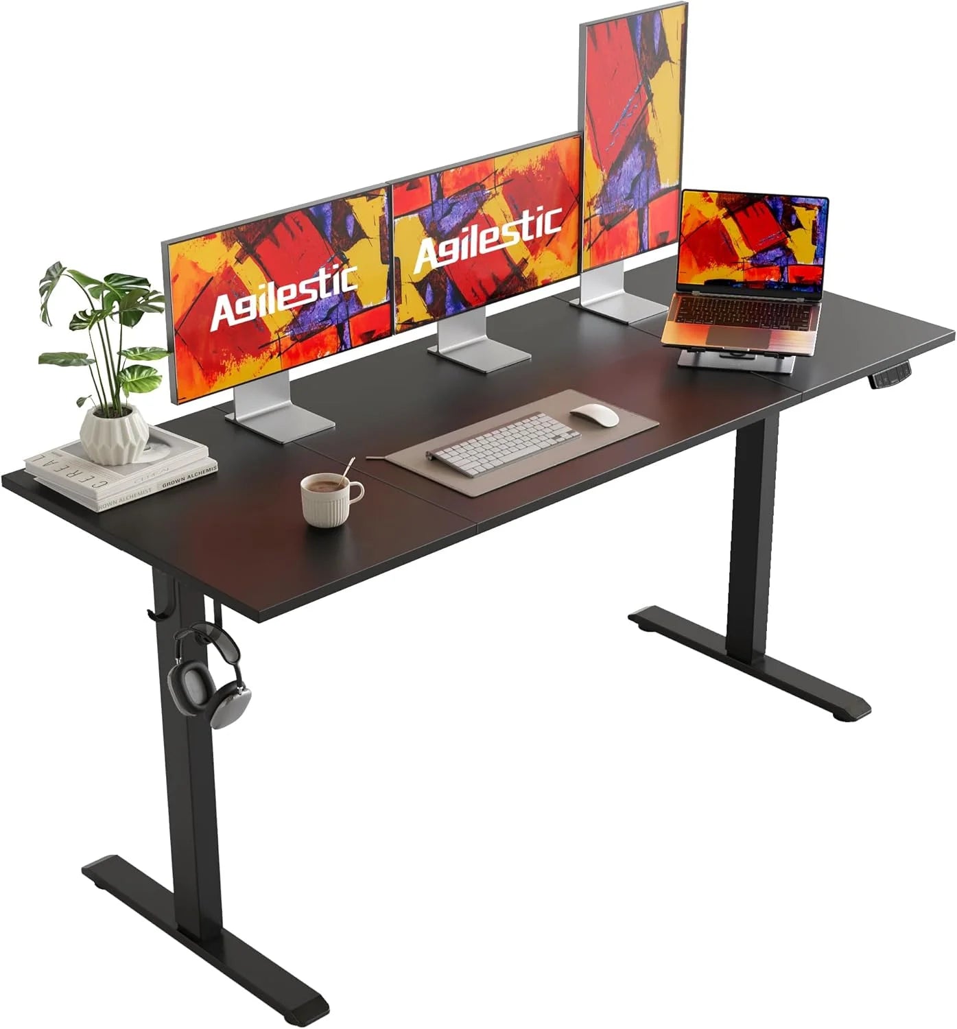 New Arrivals Electric Standing Desk, 48 x 24 Inches Height Adjustable Desk - Image 13