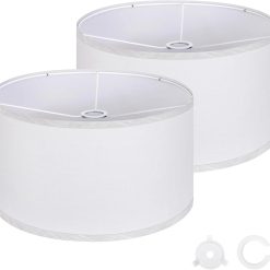 New Arrivals Beige Large Drum Lamp Shades for Floor Lamp