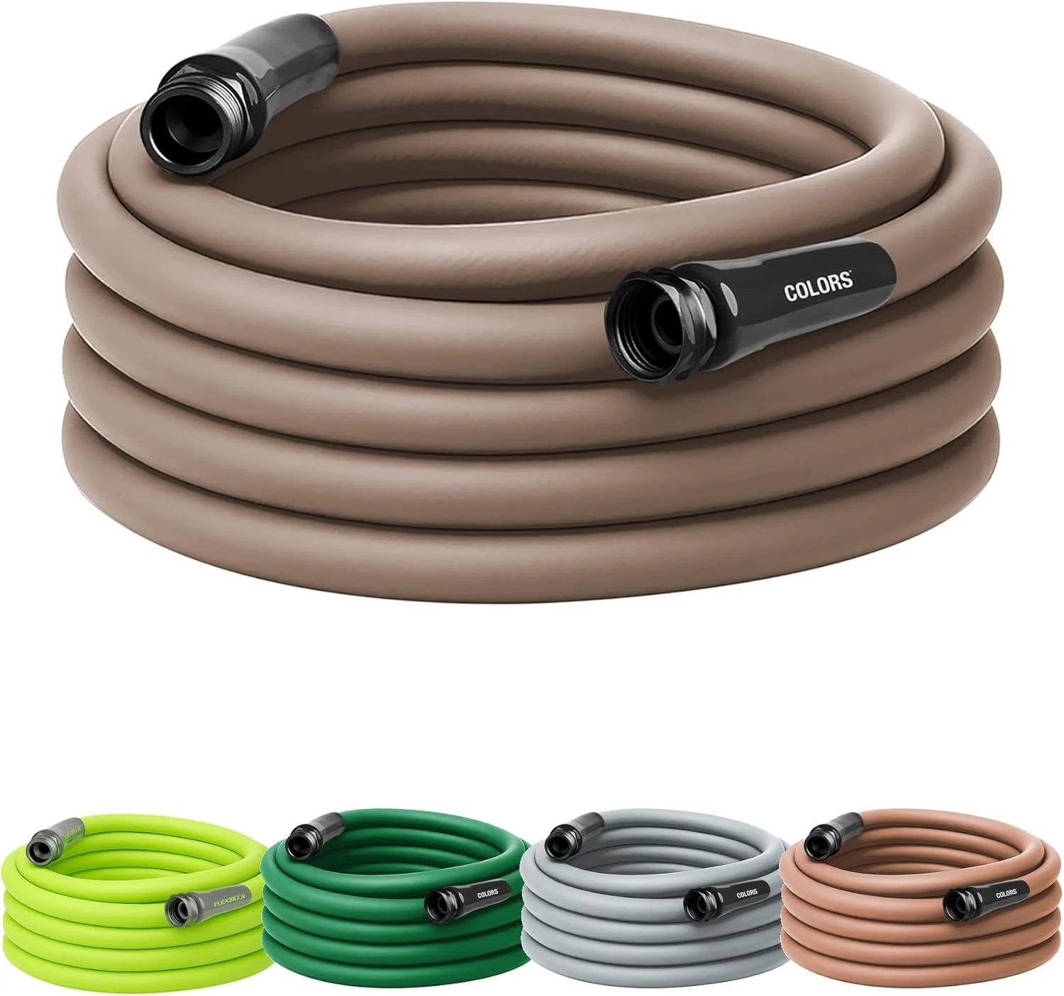 New Arrivals Garden Hose 5/8 in. x 100 ft., Lightweight All-Weather Water Hose, Durable and Flexible, Leak-Free Connections - Image 47