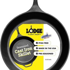 Alternative view of New Arrivals Seasoned Cast Iron Skillet Set 8, 10.25 & 12 Inches