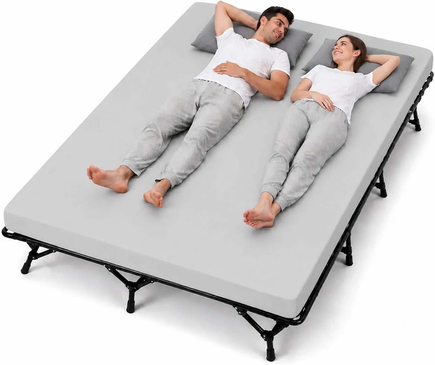 CYMULA Camping Cot Pad 2 Inch Memory Foam, Camping Pad for Folding Cot and Foldable Cot, Portable Roll Up Camp Gear for bifanuoyard - Image 11