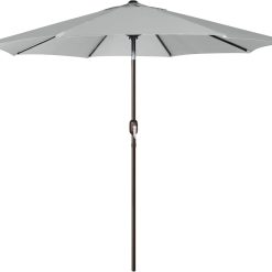 Alternative view of Blissun 9′ Outdoor Patio Umbrella, Outdoor Table Umbrella, Yard Umbrella, Market Umbrella with 8 Sturdy Ribs