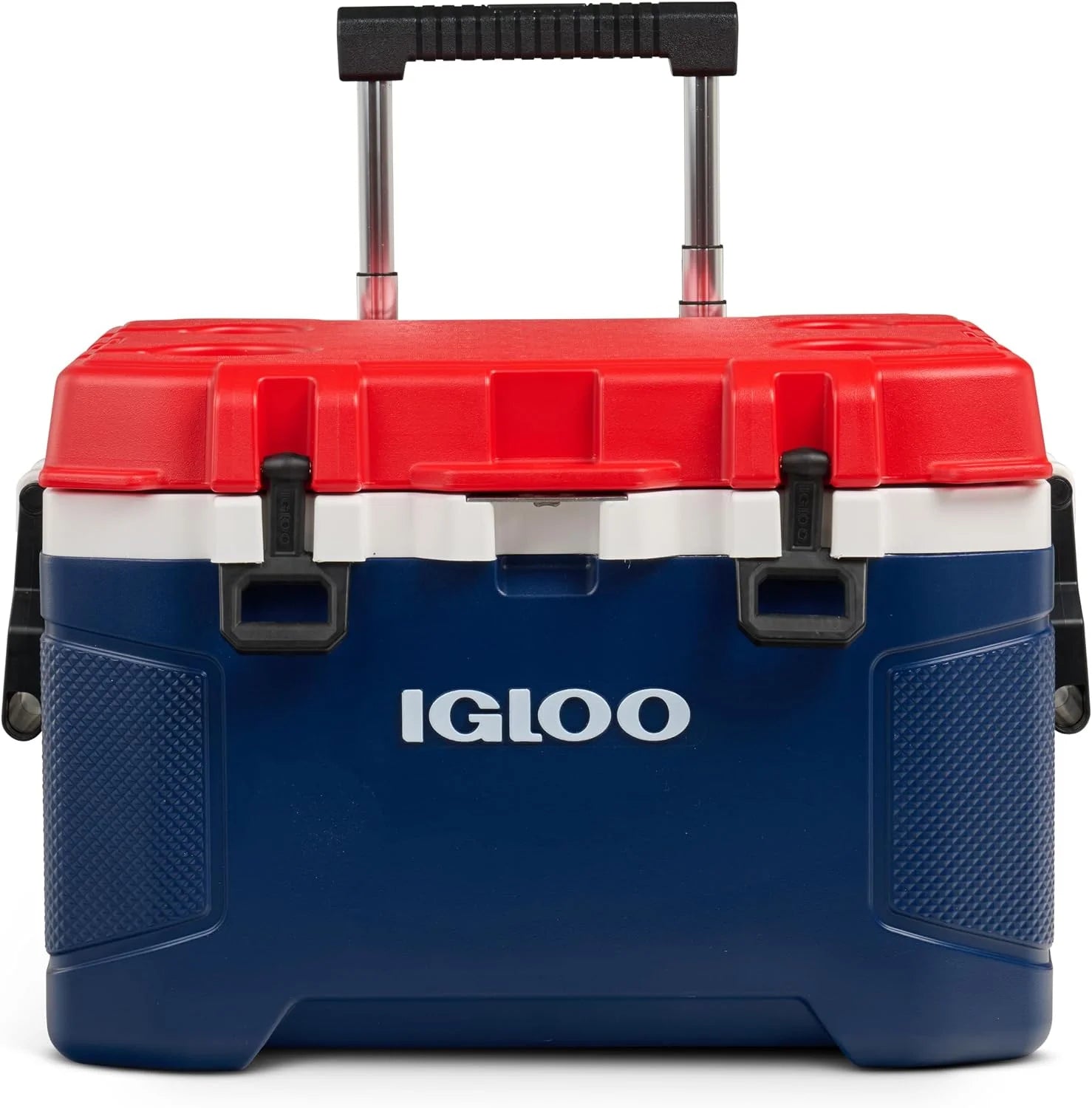 Igloo Trailmate 52Qt Wheeled Cooler, Insulated Hard Shell Ice Chest, Carbonite bifanuoyard