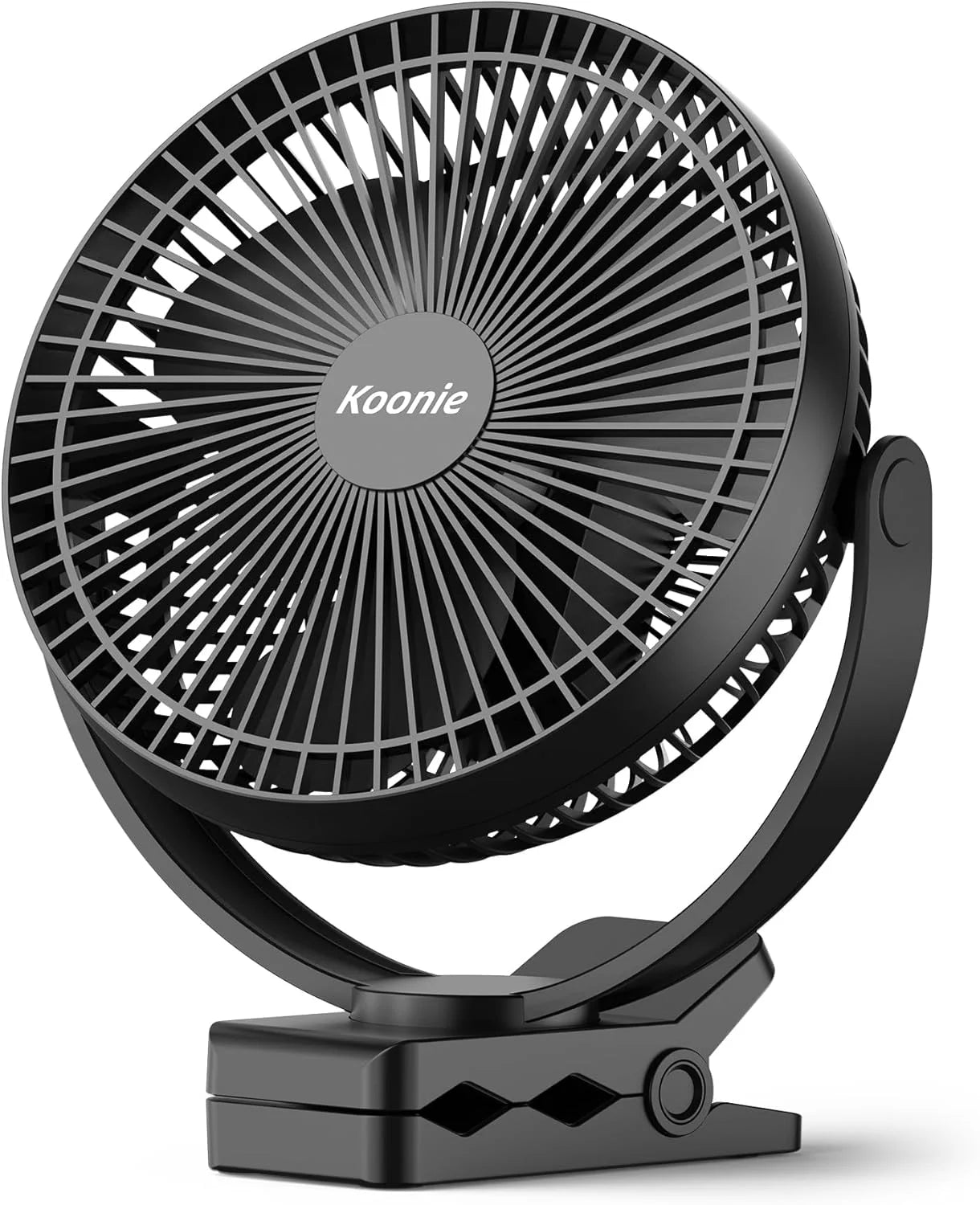 New Arrivals Koonie 8" 10000mAh Battery Operated Misting Fan with Max. 48 Hrs Runtime - Image 4
