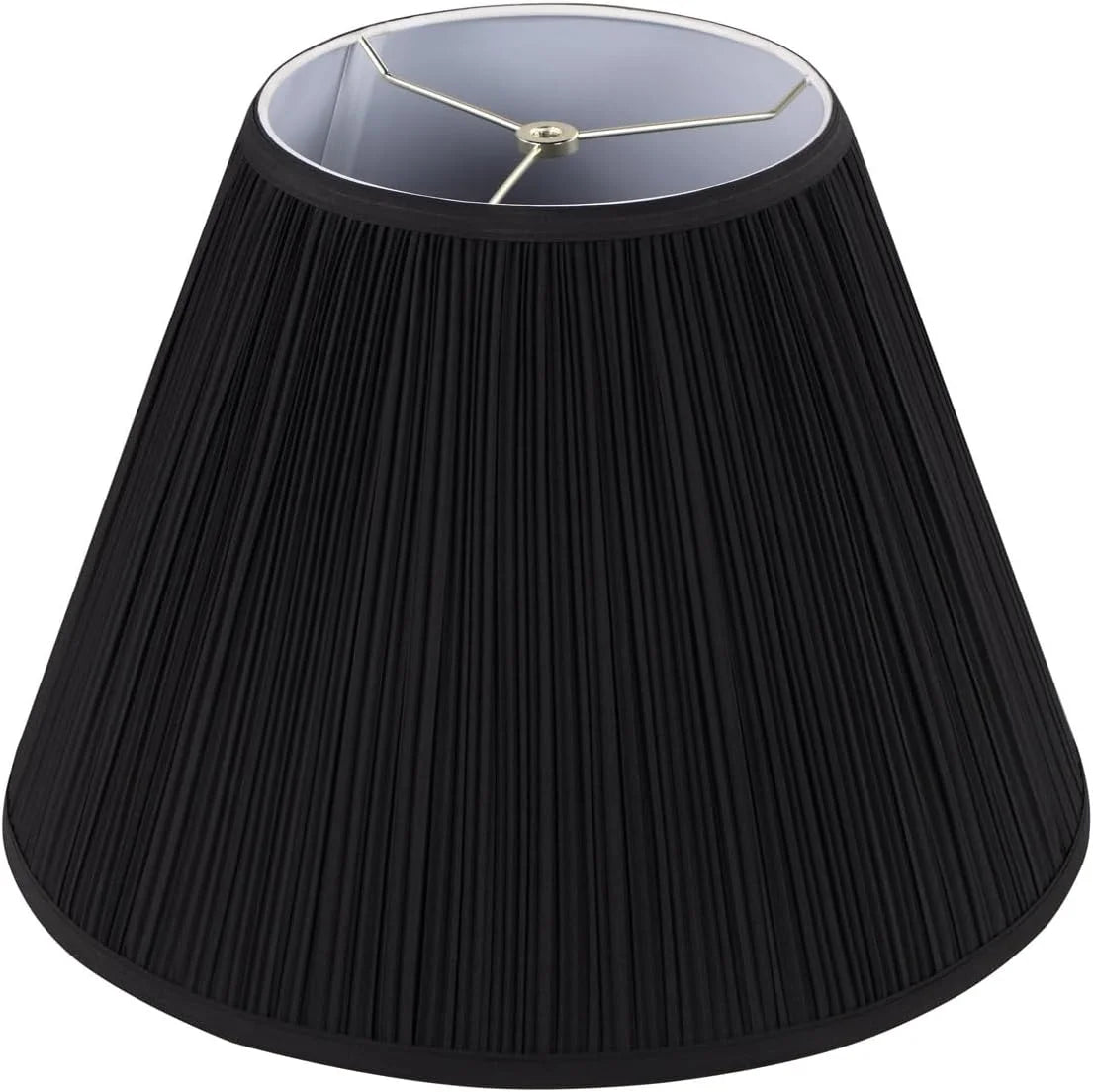 Aspen Creative 38001A Collapsible Traditional Handsewn Bell Shape Spider Construction Lamp Shade in Wheat bifanuoyard - Image 2