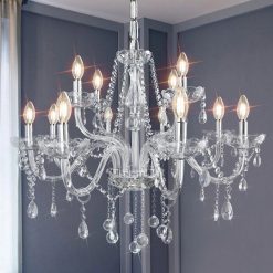 New Arrivals Chandeliers Classic Crystal Candle Chandelier Lighting