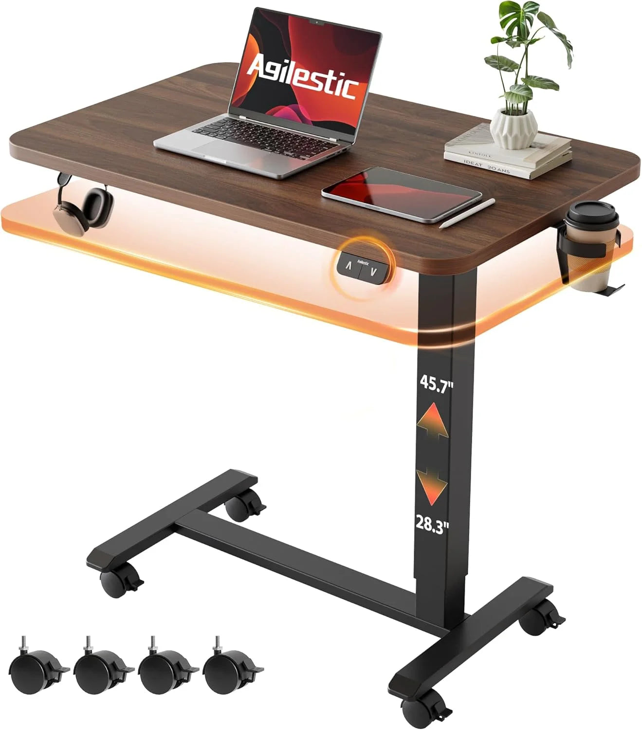 New Arrivals Electric Standing Desk, 48 x 24 Inches Height Adjustable Desk - Image 20