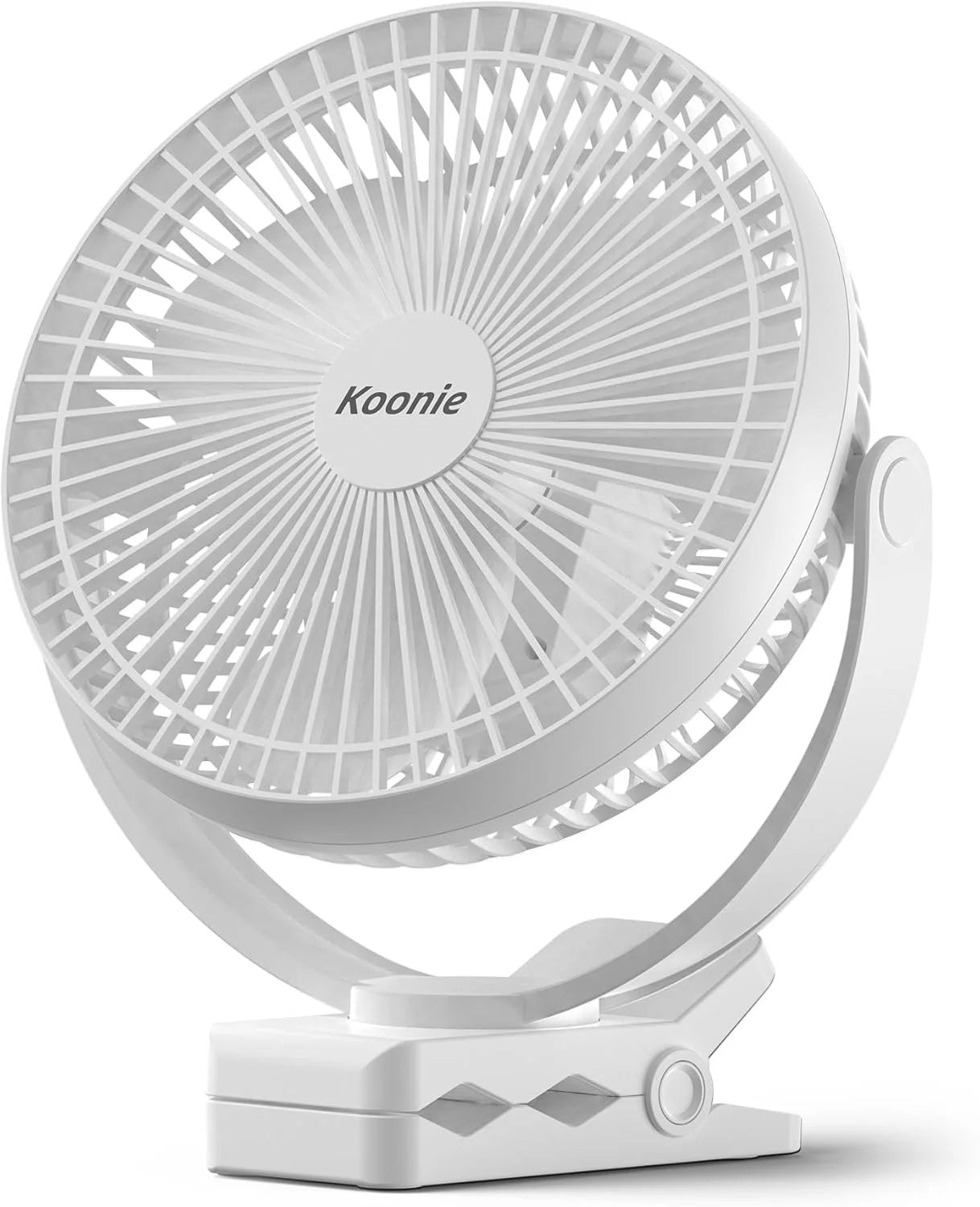 New Arrivals Koonie 8" 10000mAh Battery Operated Misting Fan with Max. 48 Hrs Runtime - Image 3