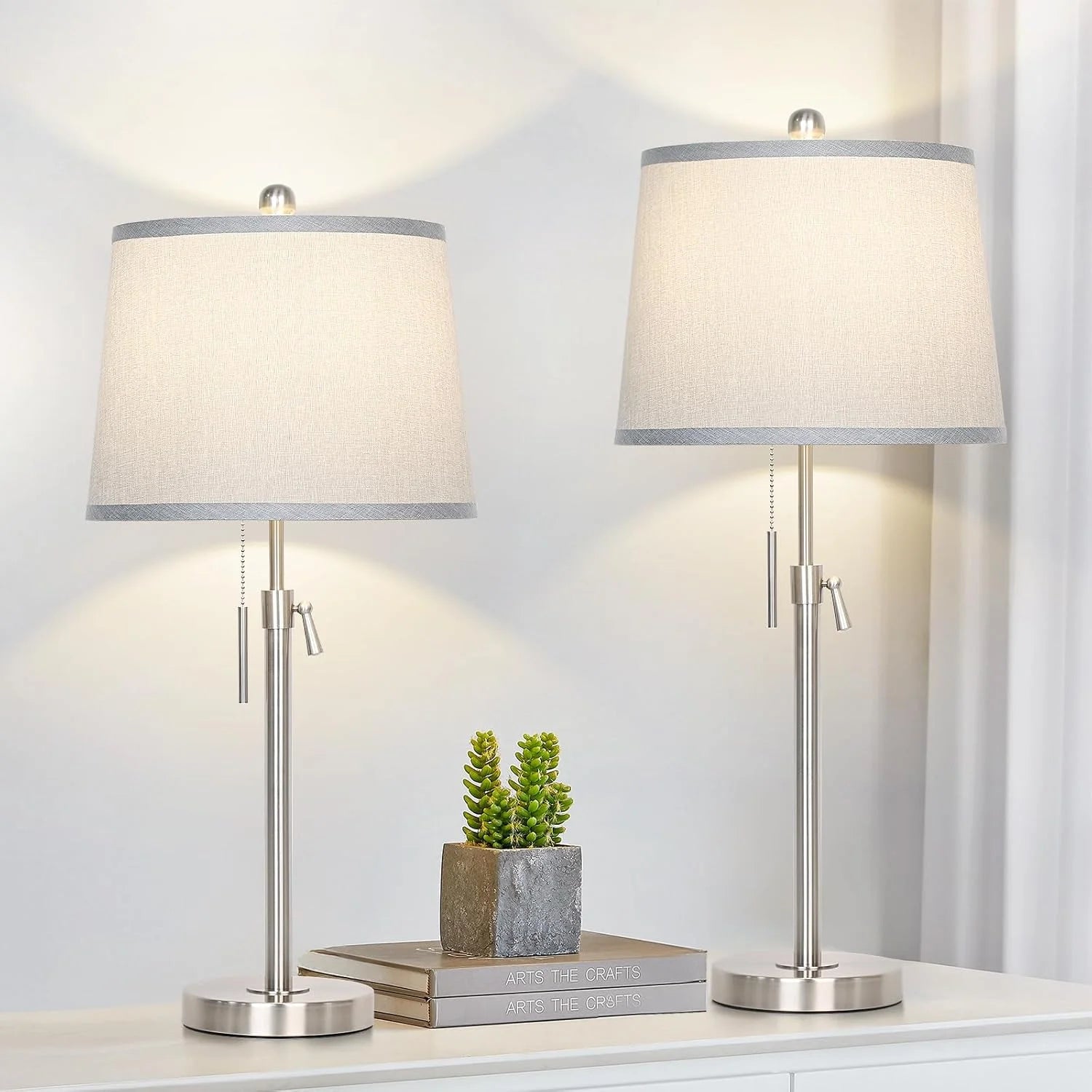New Arrivals Lamps Set of 2, 3-Color Temperature, Bulb Included - Image 5