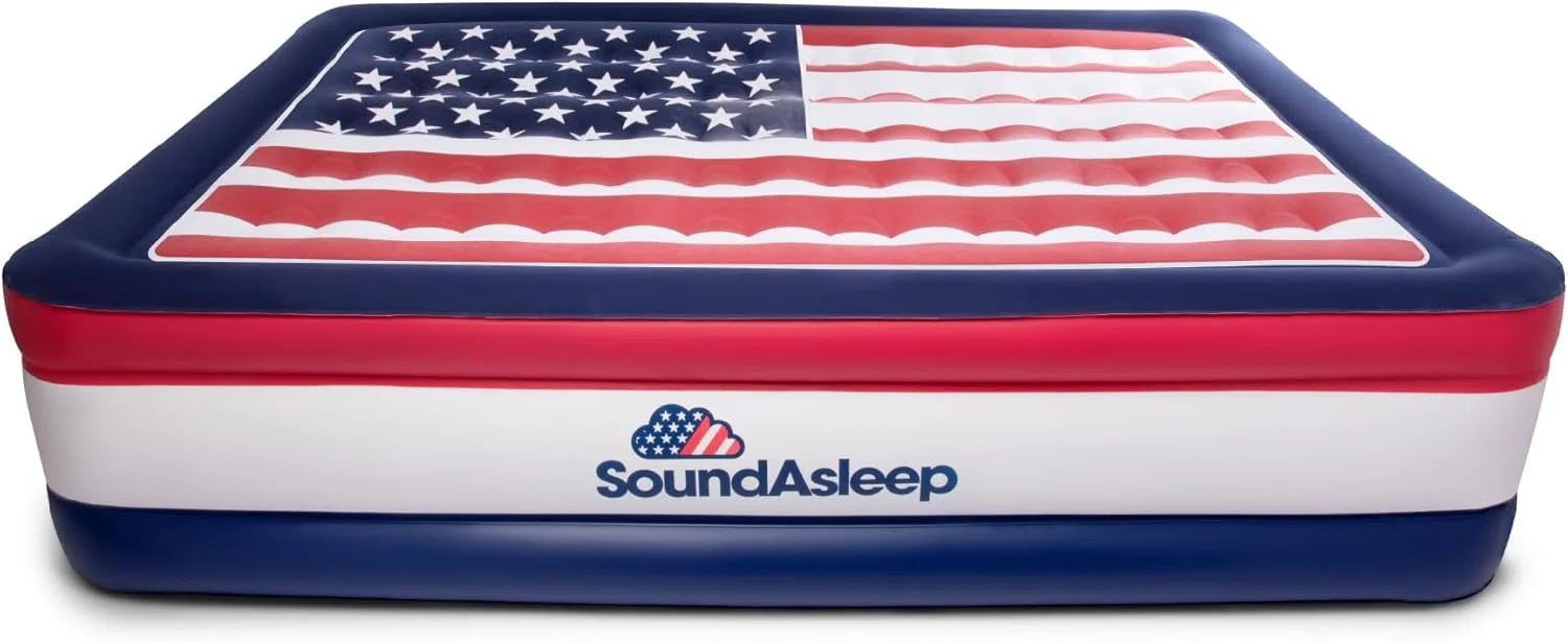 Dream Series Luxury Air Mattress with ComfortCoil Technology & Built-in High Capacity Pump for Home - Image 4