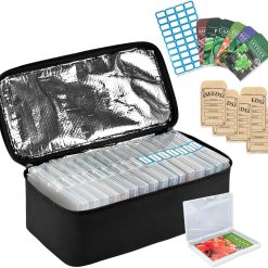 Alternative view of New Arrivals 26 Slot Seed storage Organizer Box Hold 80 to 100 seed packets
