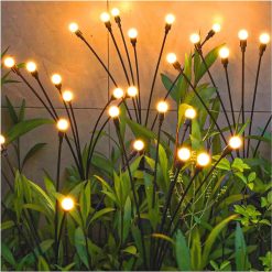 New Arrivals Solar Garden Lights " Upgraded Solar Swaying Light, Sway by Wind, Outdoor Lights, Yard Patio Pathway Decoration