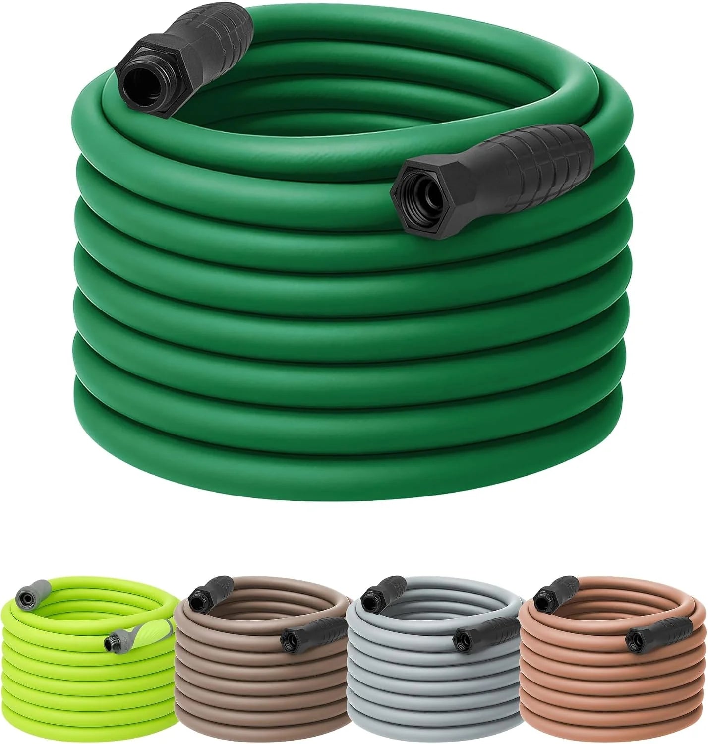 New Arrivals Garden Hose 5/8 in. x 100 ft., Lightweight All-Weather Water Hose, Durable and Flexible, Leak-Free Connections - Image 38