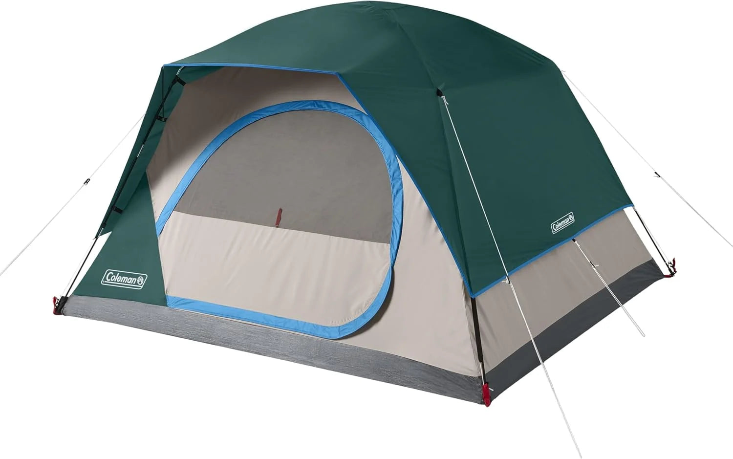 Coleman Skydome Camping Tent with 5 Minute Setup, 2/4/6/8 Person Weatherproof Tent with Rainfly & Carry Bag bifanuoyard - Image 10
