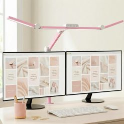 Micomlan Led Desk Lamp with Clamp, Dimmable bifanuoyard