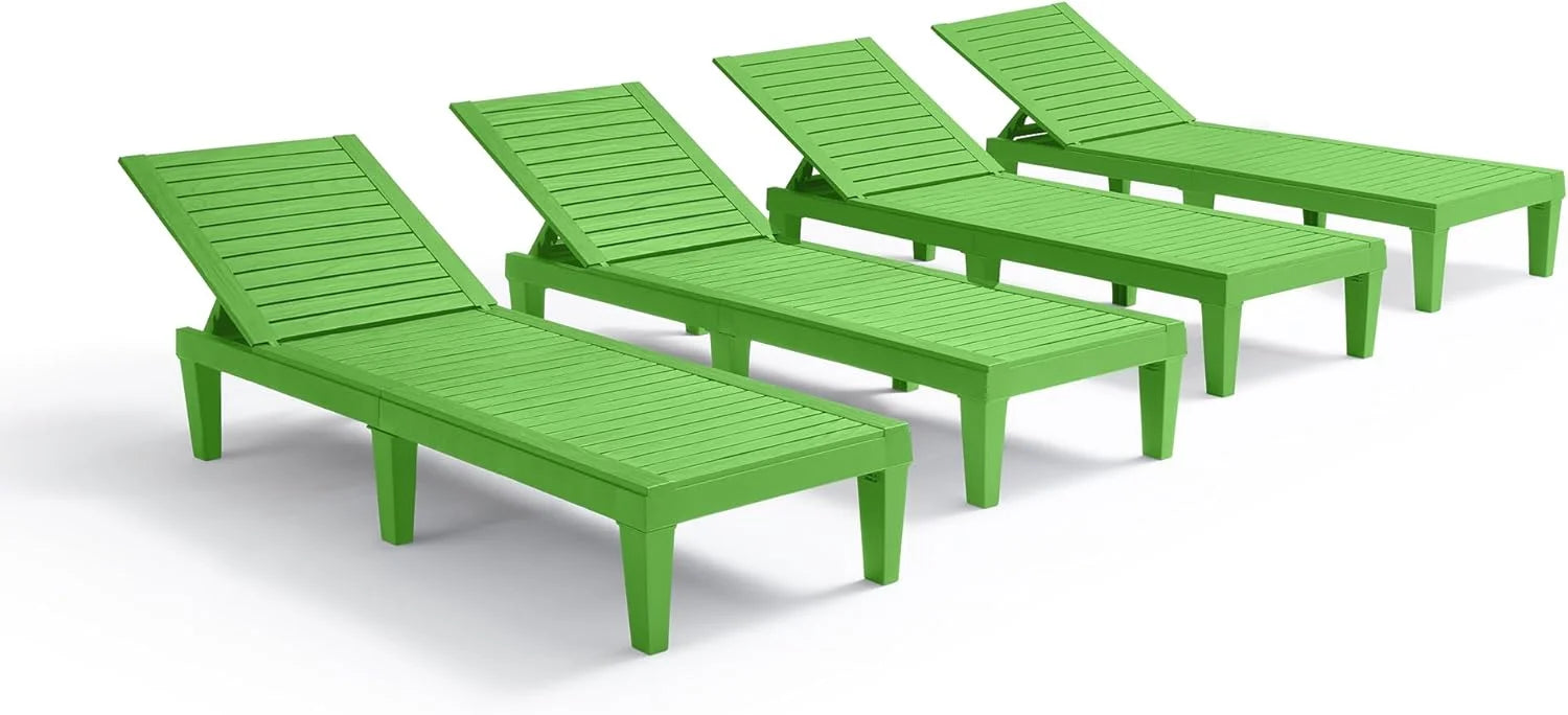 Nestl Lounge Chair Outdoor, Tanning Chair, Chaise Lounge Outdoor Set of 2, 5 Adjustable Positions bifanuoyard - Image 26