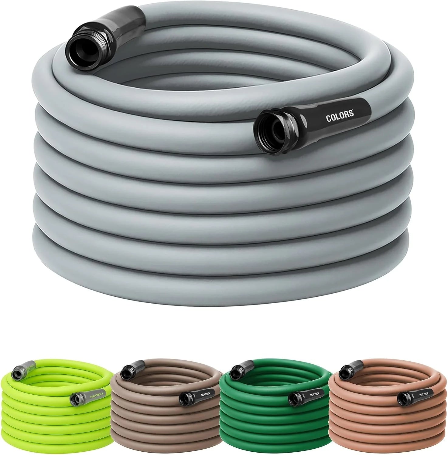New Arrivals Garden Hose 5/8 in. x 100 ft., Lightweight All-Weather Water Hose, Durable and Flexible, Leak-Free Connections - Image 9