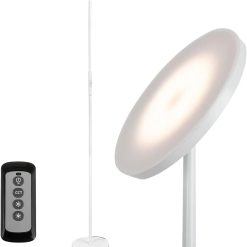 LED Torchiere Floor Lamp with Remote, Dimmable