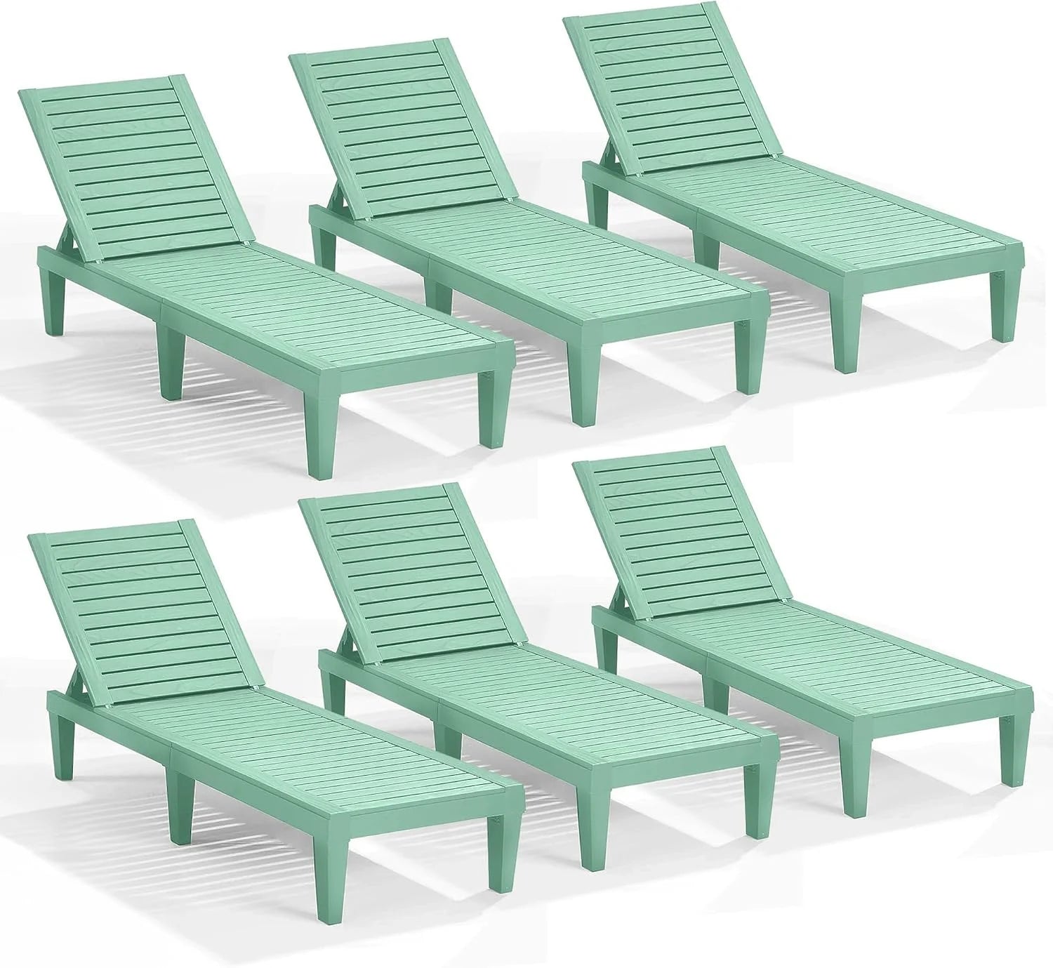 Nestl Lounge Chair Outdoor, Tanning Chair, Chaise Lounge Outdoor Set of 2, 5 Adjustable Positions bifanuoyard - Image 15